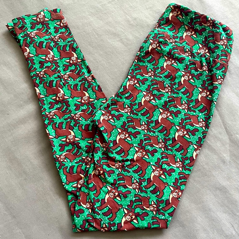 Holiday LuLaRoe OS Leggings